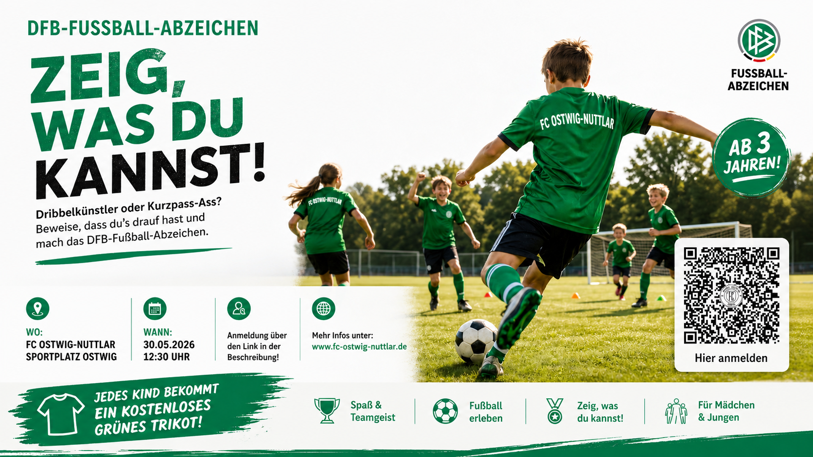 DFB Fußballabzeichen 2026!